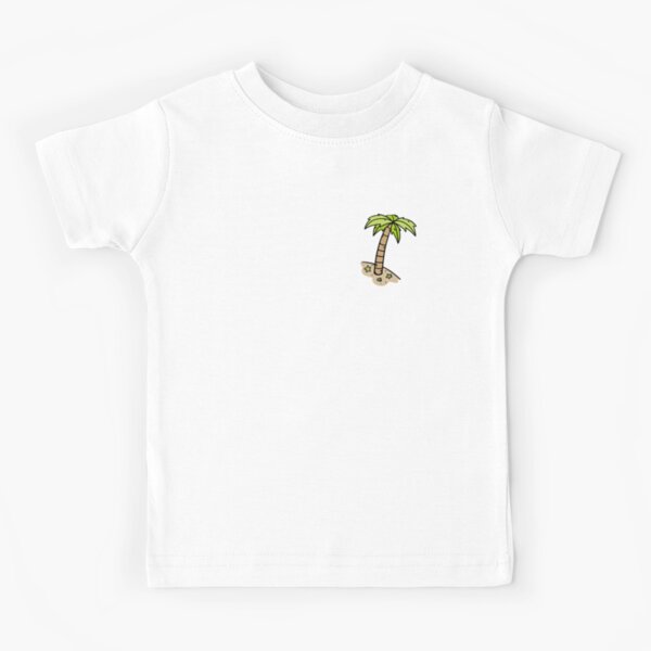 T-Shirt Palm Angels Kids Color Black