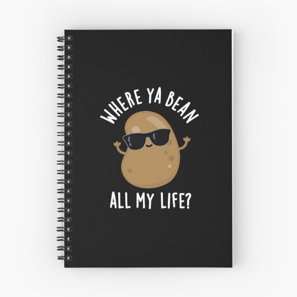 Item preview, Where Ya Bean All My Life Funny Veggie Puns (Dark BG) designed and sold by punnybone.