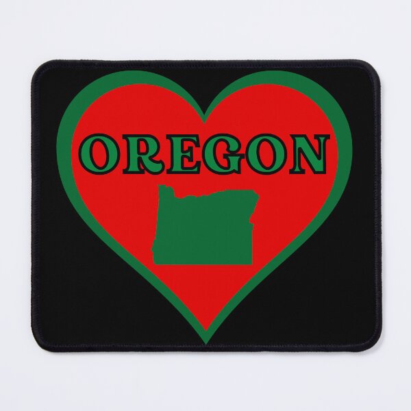 Item preview, Oregon Greed Red Heart designed and sold by MojaveTradePost.