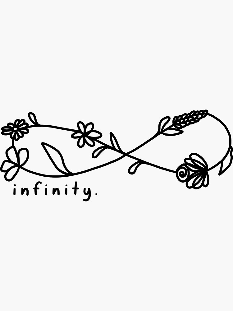 Infinity Art- Inspired by The Summer I Turned Pretty Sticker for Sale by  LittleLinesForU