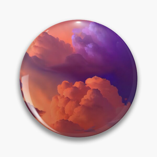 Item preview, Purple and orange clouds designed and sold by etherElric.