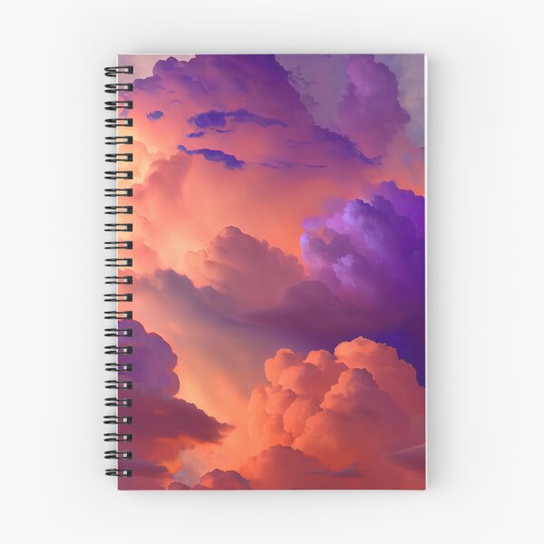 Item preview, Purple and orange clouds designed and sold by etherElric.