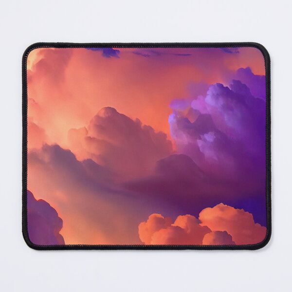 Item preview, Purple and orange clouds designed and sold by etherElric.