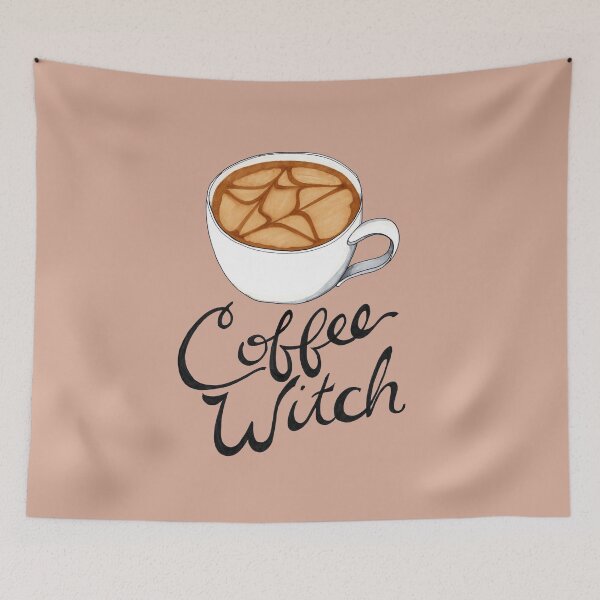 Item preview, Coffee Witch designed and sold by Wyrd & Witchy Art and Design.