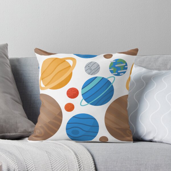 Item preview, The Solar System Planets - Fun and Colorful Flat Vector Design Pattern designed and sold by Neitherworld-BJ.
