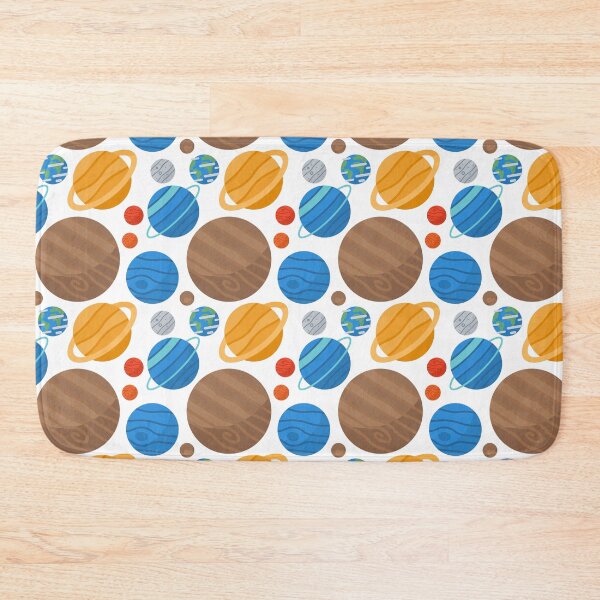 Item preview, The Solar System Planets - Fun and Colorful Flat Vector Design Pattern designed and sold by Neitherworld-BJ.