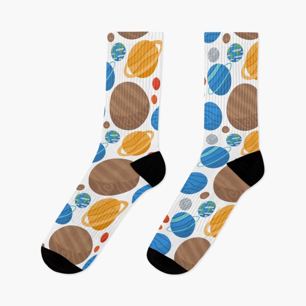 Item preview, The Solar System Planets - Fun and Colorful Flat Vector Design Pattern designed and sold by Neitherworld-BJ.