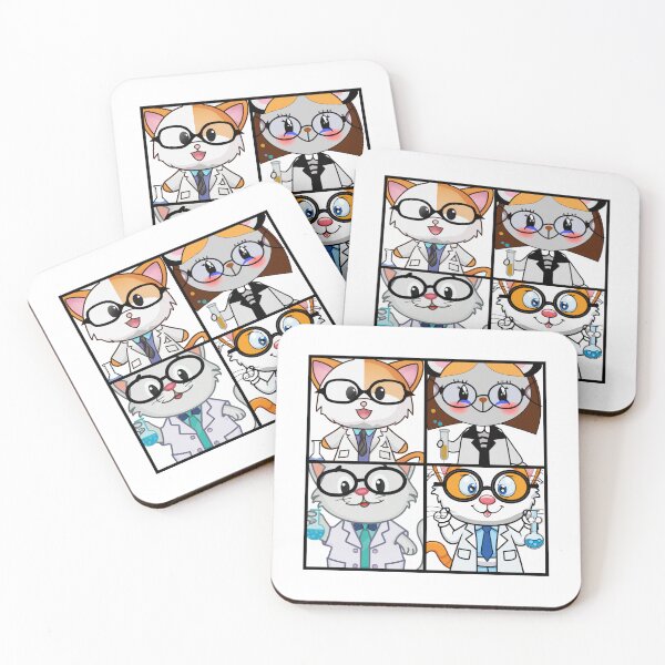 Item preview, Cute Kitten Scientists - Science Cat, Experiment Cat, Cat Lover, Laboratory Cat, Geek Cat, Nerd Cat, Scientist Kitten designed and sold by jadedscientist.