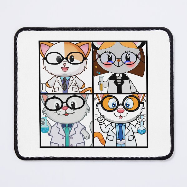 Item preview, Cute Kitten Scientists - Science Cat, Experiment Cat, Cat Lover, Laboratory Cat, Geek Cat, Nerd Cat, Scientist Kitten designed and sold by jadedscientist.