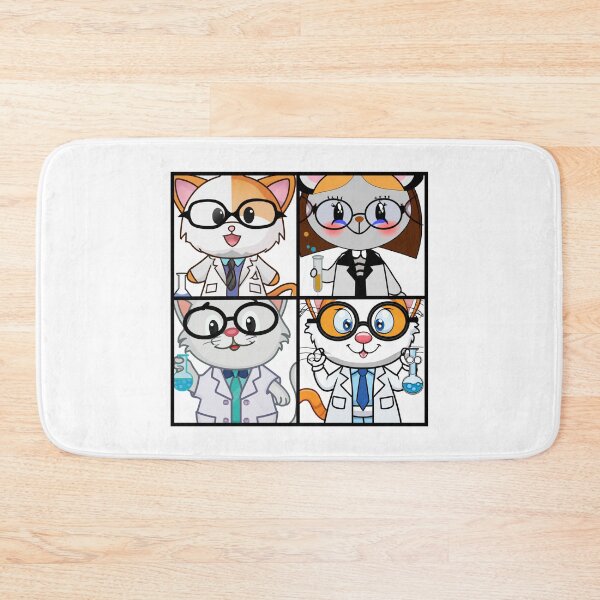 Item preview, Cute Kitten Scientists - Science Cat, Experiment Cat, Cat Lover, Laboratory Cat, Geek Cat, Nerd Cat, Scientist Kitten designed and sold by jadedscientist.