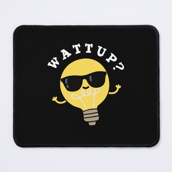 Item preview, Watt Up Funny Bulb Puns (Dark BG) designed and sold by punnybone.