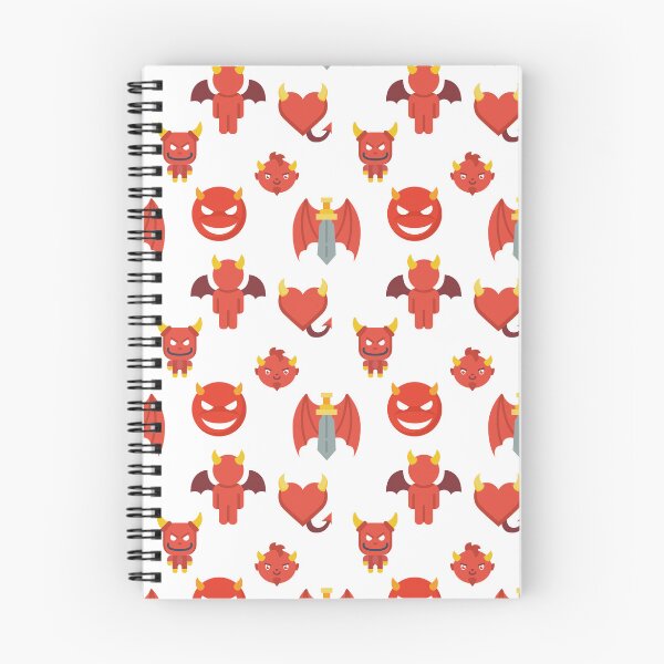 Item preview, Cute Little Devils - Fun and Playful Devil Theme Flat-Vector Design Pattern designed and sold by Neitherworld-BJ.