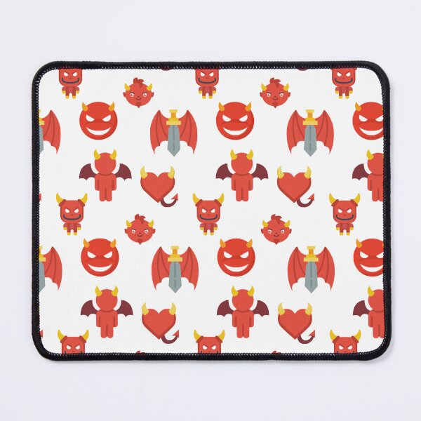Item preview, Cute Little Devils - Fun and Playful Devil Theme Flat-Vector Design Pattern designed and sold by Neitherworld-BJ.