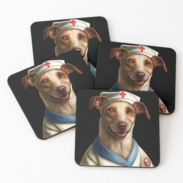 Item preview, Nurse dog designed and sold by AnimalArtPhotos.