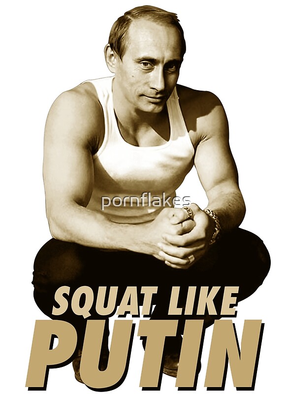  Squat  like Putin  Posters by pornflakes Redbubble