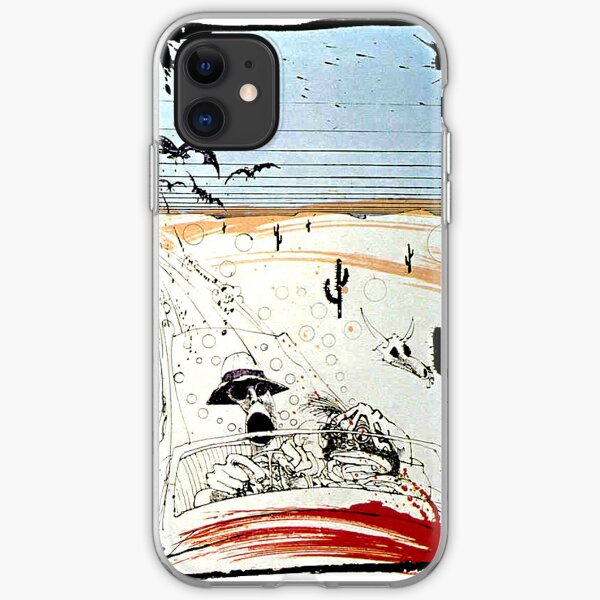 Fear and This is bat country - Loathing in Las Vegas iPhone Soft Case