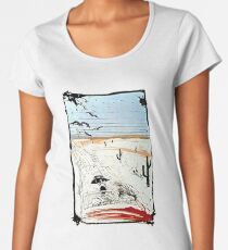 Fear and This is bat country - Loathing in Las Vegas Premium Scoop T-Shirt