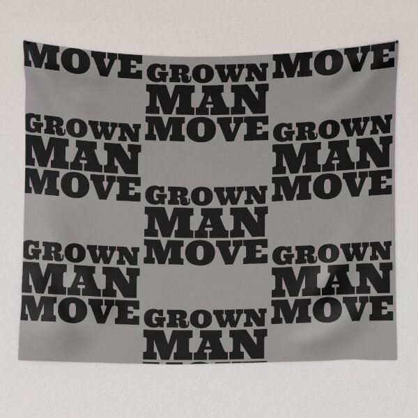Item preview, GROWN MAN MOVE Basketball Fan designed and sold by babyrage.