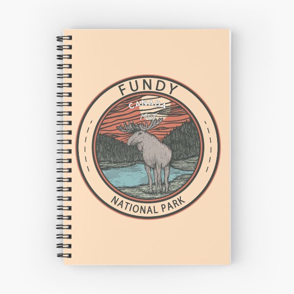 Item preview, Fundy National Park Canada Moose Badge designed and sold by KrisSidDesigns.