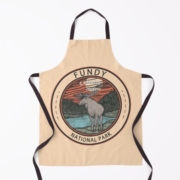 Item preview, Fundy National Park Canada Moose Badge designed and sold by KrisSidDesigns.