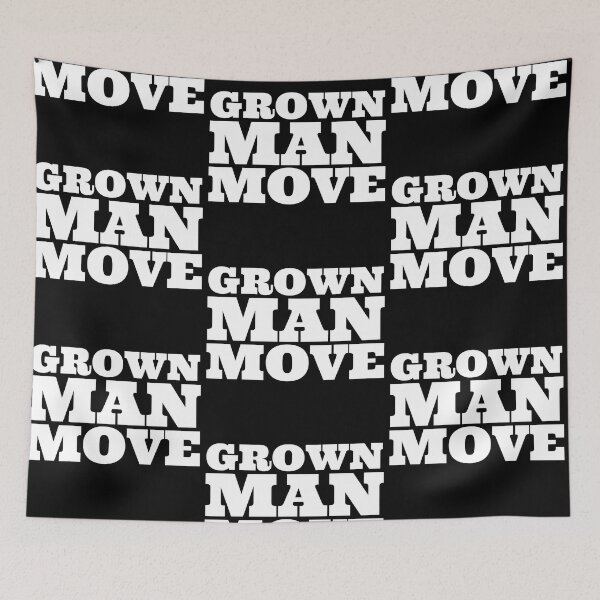 Item preview, GROWN MAN MOVE V2 Basketball Fan designed and sold by babyrage.