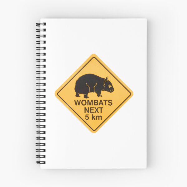 Item preview, Australian Road Sign Wombat designed and sold by 2AGoodHome.