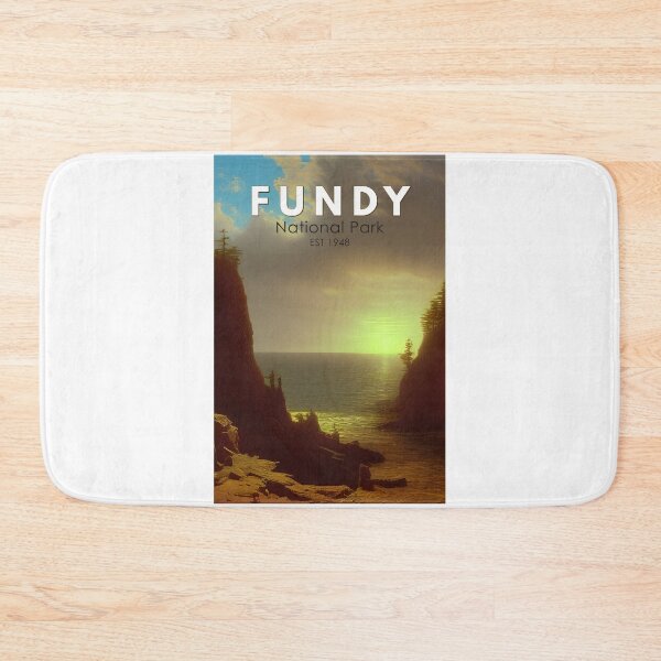 Item preview, Fundy National Park Canada Vintage Art designed and sold by KrisSidDesigns.
