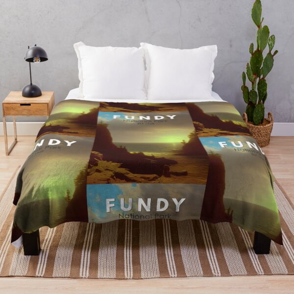 Item preview, Fundy National Park Canada Vintage Art designed and sold by KrisSidDesigns.