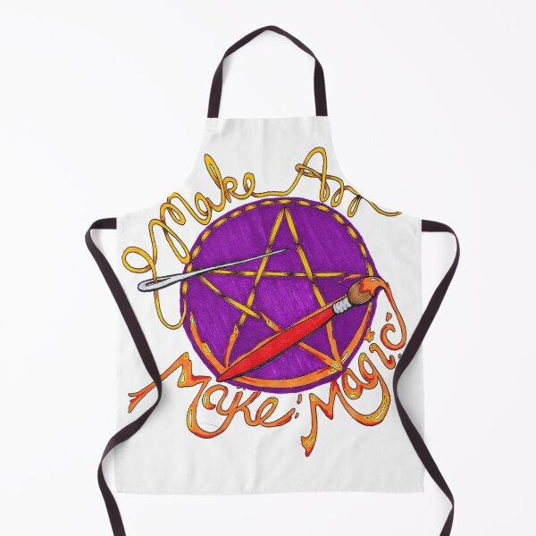 Item preview, Make Art, Make Magic designed and sold by Wyrd & Witchy Art and Design.