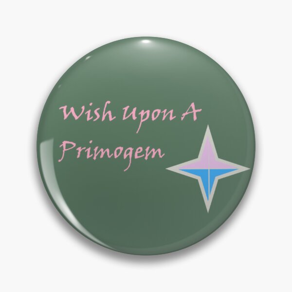 Item preview, Wish Upon a primogem Genshin designed and sold by Queen-of-fandom.