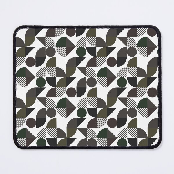 Item preview, Green Rounded Abstract Flat Pattern - Contemporary Minimalist Design designed and sold by Neitherworld-BJ.