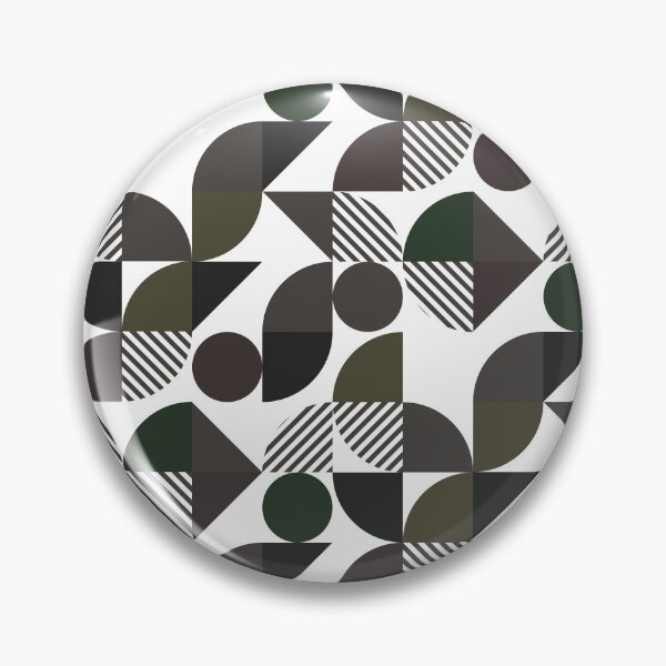 Item preview, Green Rounded Abstract Flat Pattern - Contemporary Minimalist Design designed and sold by Neitherworld-BJ.