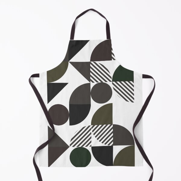 Item preview, Green Rounded Abstract Flat Pattern - Contemporary Minimalist Design designed and sold by Neitherworld-BJ.