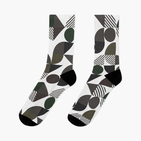 Item preview, Green Rounded Abstract Flat Pattern - Contemporary Minimalist Design designed and sold by Neitherworld-BJ.