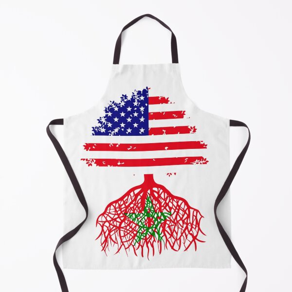Item preview, Moroccan Roots Half American and Moroccan Flag designed and sold by LordArt.