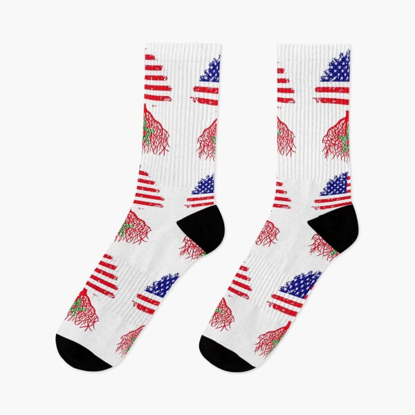 Item preview, Moroccan Roots Half American and Moroccan Flag  designed and sold by LordArt.