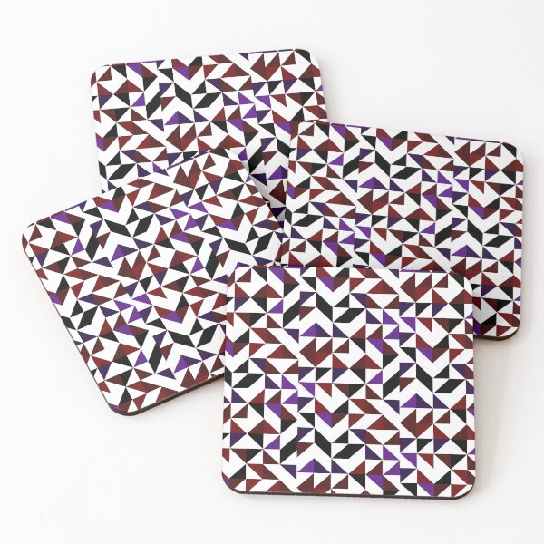 Item preview, Triangle Flat Pattern - Geometric Abstract Design designed and sold by Neitherworld-BJ.