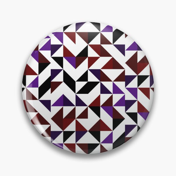 Item preview, Triangle Flat Pattern - Geometric Abstract Design designed and sold by Neitherworld-BJ.