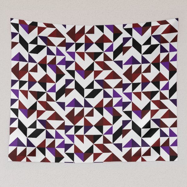 Item preview, Triangle Flat Pattern - Geometric Abstract Design designed and sold by Neitherworld-BJ.