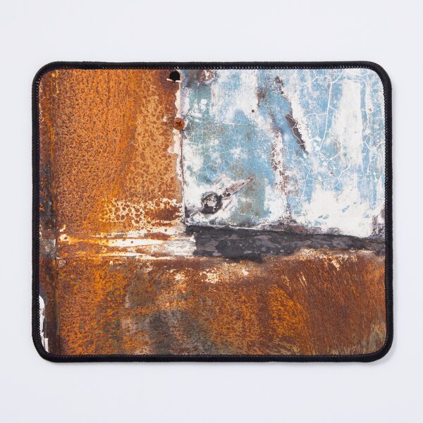 Item preview, Blue Patch on Rust designed and sold by Esther Frieda.