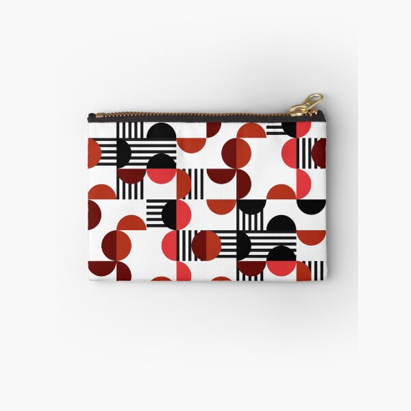 Item preview, Red and Black Circle Pattern - Abstract Minimalist Design designed and sold by Neitherworld-BJ.