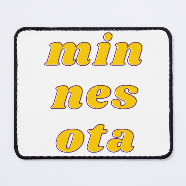 Item preview, Minnesota Football Purple and Yellow designed and sold by luckymooninc.