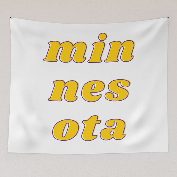 Item preview, Minnesota Football Purple and Yellow designed and sold by luckymooninc.