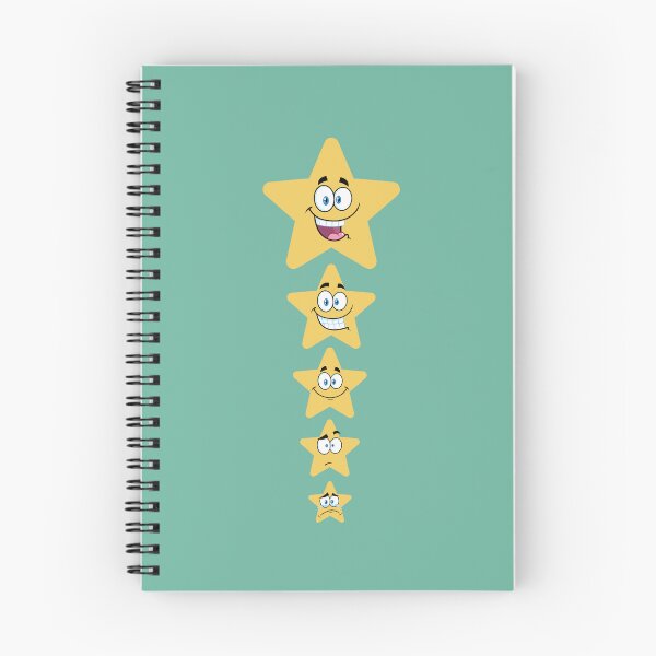 Item preview, Five Star Rating with Funny Emoticon designed and sold by Mhayra.