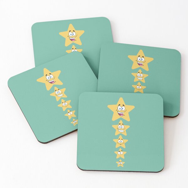 Item preview, Five Star Rating with Funny Emoticon designed and sold by Mhayra.