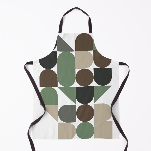 Item preview, Earthy Tones Circle Pattern - Modern Abstract Design designed and sold by Neitherworld-BJ.