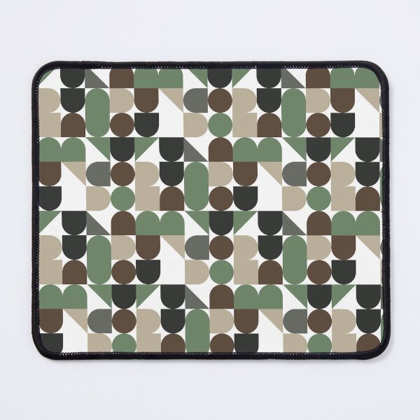 Item preview, Earthy Tones Circle Pattern - Modern Abstract Design designed and sold by Neitherworld-BJ.