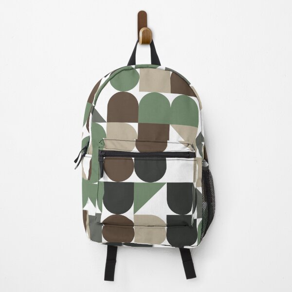 Item preview, Earthy Tones Circle Pattern - Modern Abstract Design designed and sold by Neitherworld-BJ.