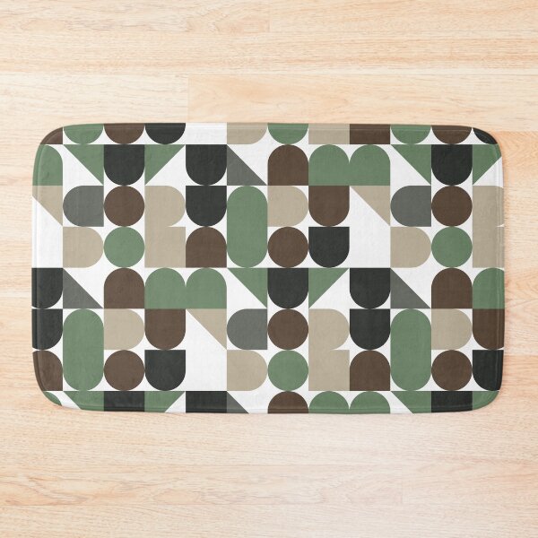 Item preview, Earthy Tones Circle Pattern - Modern Abstract Design designed and sold by Neitherworld-BJ.