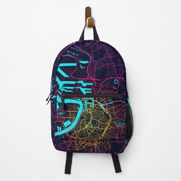 Item preview, Antwerp City Map of Belgium - Neon designed and sold by deMAP.